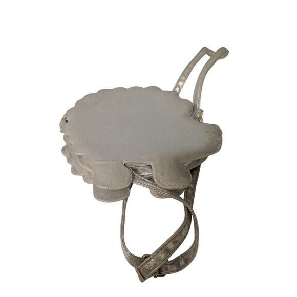 Charm It! Mini Hedgehog Crossbody Bag for Girls Glitter Pink Silver - Picture 4 of 5